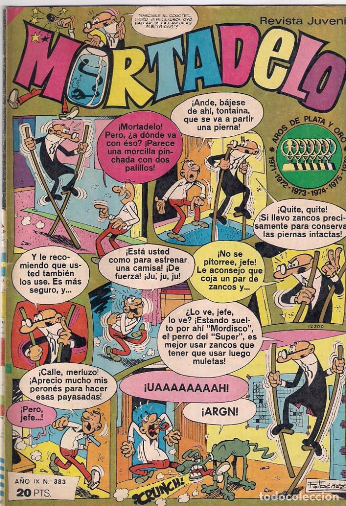 Tebeos: Mortadelo semanal n&ordm; 383 - Foto 1