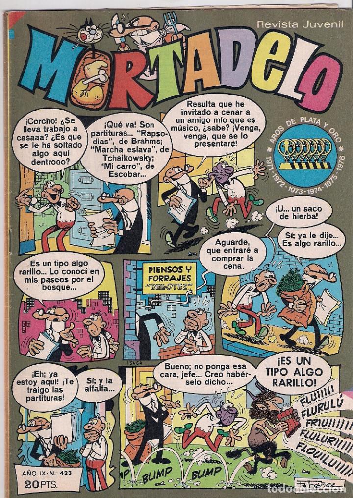 Tebeos: Mortadelo semanal n&ordm; 423 - Foto 1