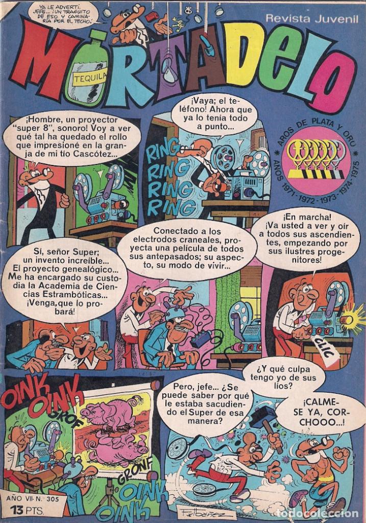 Tebeos: Mortadelo semanal n&ordm; 305 - Foto 1