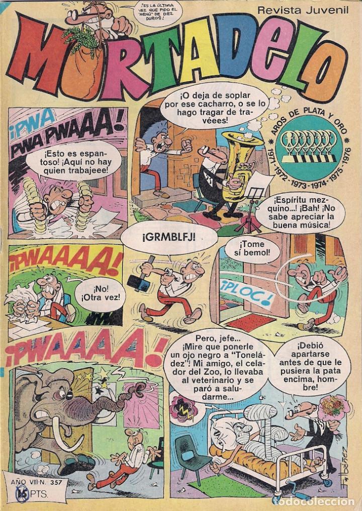 Tebeos: Mortadelo semanal. n&ordm; 357 - Foto 1