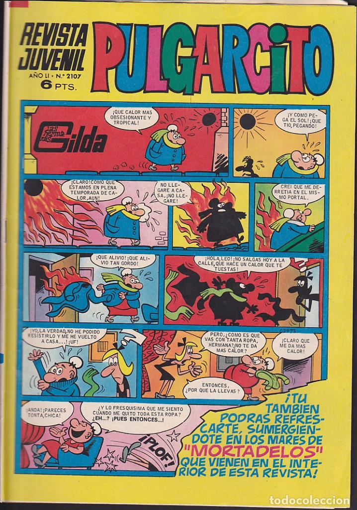 Tebeos: COMIC COLECCION PULGARCITO N&ordm; 2107 - Foto 1