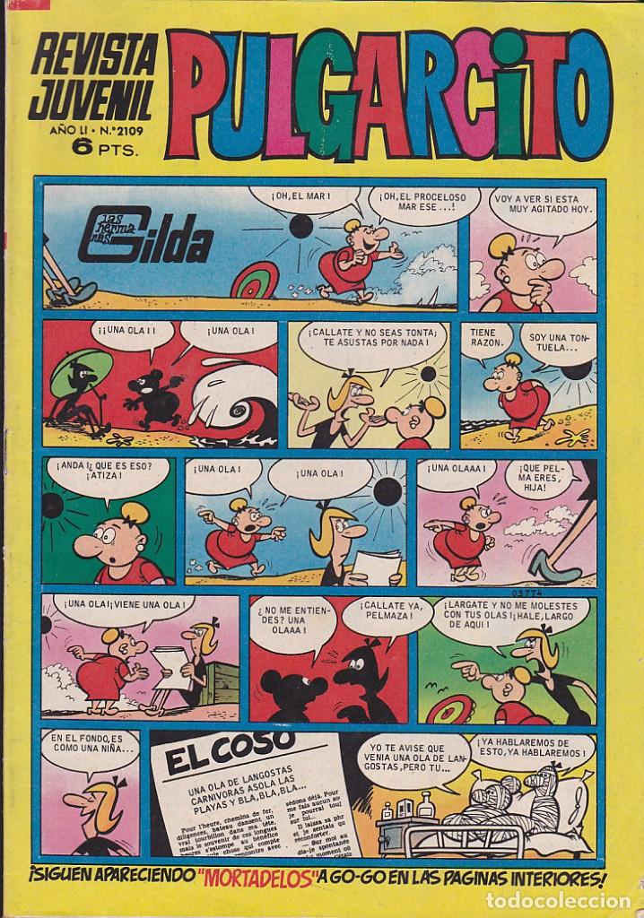 Tebeos: COMIC COLECCION PULGARCITO N&ordm; 2109 - Foto 1