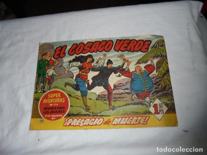 EL COSACO VERDE Nº 45 .-BRUGUERA 1961 (Tebeos y Comics - Bruguera - Cosaco Verde)
