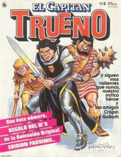 Tebeos: EL CAPIT&Aacute;N TRUENO-REVISTA JUVENIL- N&ordm; 8 -J. BLASCO-E.MAROTO-MICHELUZZI-J.REDONDO-1986-BUENO-LEA-9025