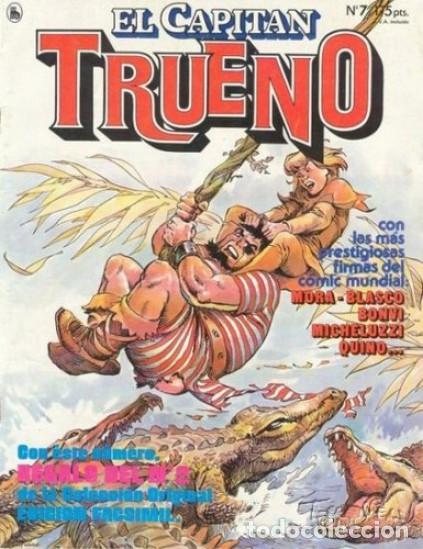 Tebeos: EL CAPIT&Aacute;N TRUENO-REVISTA JUVENIL-BRUGUERA- N&ordm; 7 -BLASCO-MAROTO-MICHELUZZI-1986-BUENO-LEA-9026