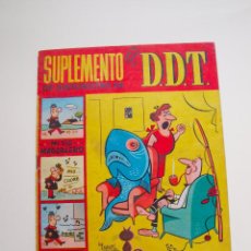 Tebeos: SUPLEMENTO DE HISTORIETAS DE DDT - Nº 22 - 2,5 PTS. EDITORIAL BRUGUERA 1959. Lote 127168227