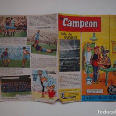 Tebeos: EL CAMPEON Nº 75 - SEMANARIO PARA LOS JOVENES - AÑO II - 2,5 PTS. EDITORIAL BRUGUERA 1961. Lote 127462967