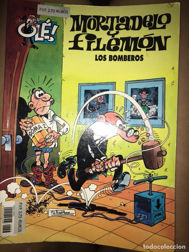 Mortadelo y Filemon Coleccion OLE numero 053 Los bomberos de