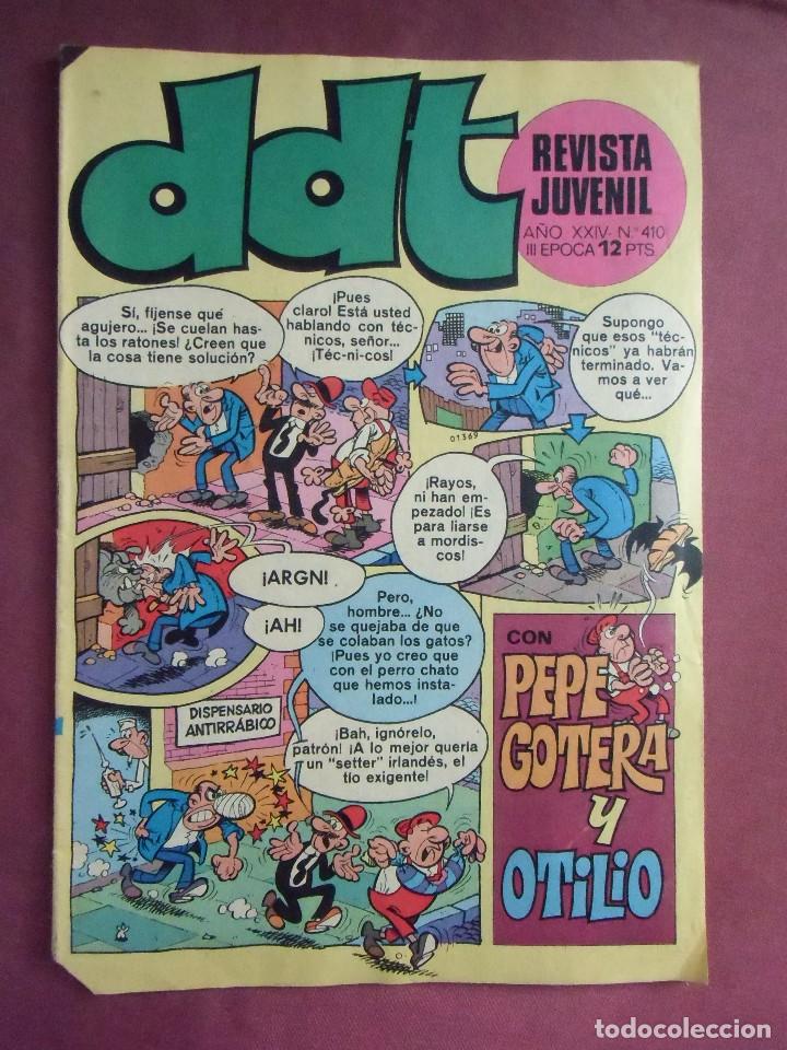 Tebeos: DDT. n&ordm; 410, 26/5/1975. IMPECABLE. - Foto 1