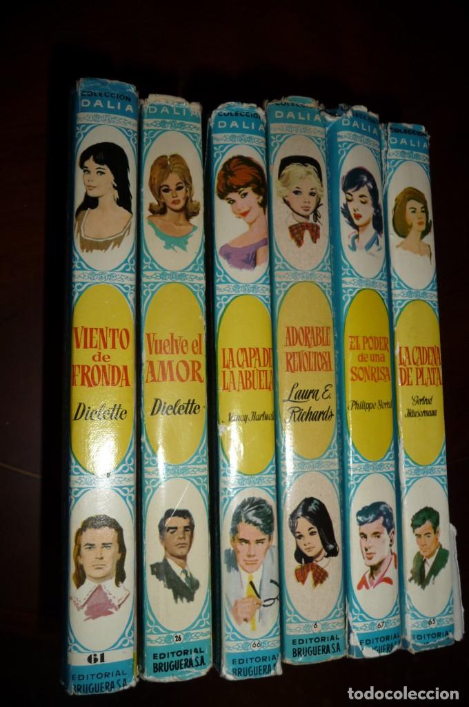 Tebeos: COLECCION DALIA ILUSTRADA, SEIS NUMEROS ,PRIMERAS EDICIONES,