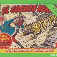 Tebeos: EL COSACO VERDE - Nº 62 - ¡SALVAMENTO PELIGROSO! - (1961) - BRUGUERA.. Lote 129538315