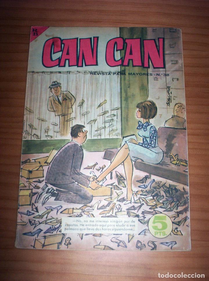 Tebeos: CAN CAN - N&Uacute;MERO 38 - A&Ntilde;O 1964 - Foto 1