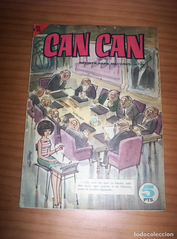 Tebeos: CAN CAN - N&Uacute;MERO 40 - A&Ntilde;O 1964 - Foto 1