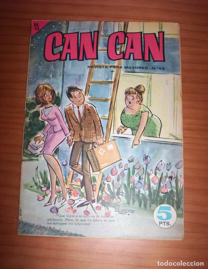 Tebeos: CAN CAN - N&Uacute;MERO 43 - A&Ntilde;O 1964 - Foto 1