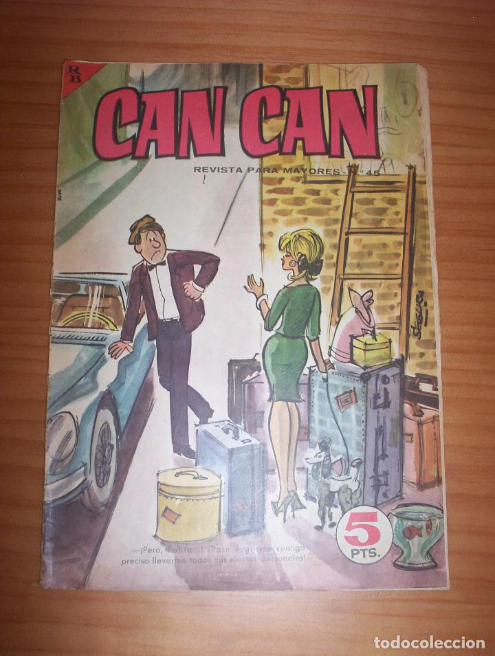 Tebeos: CAN CAN - N&Uacute;MERO 45 - A&Ntilde;O 1964 - Foto 1