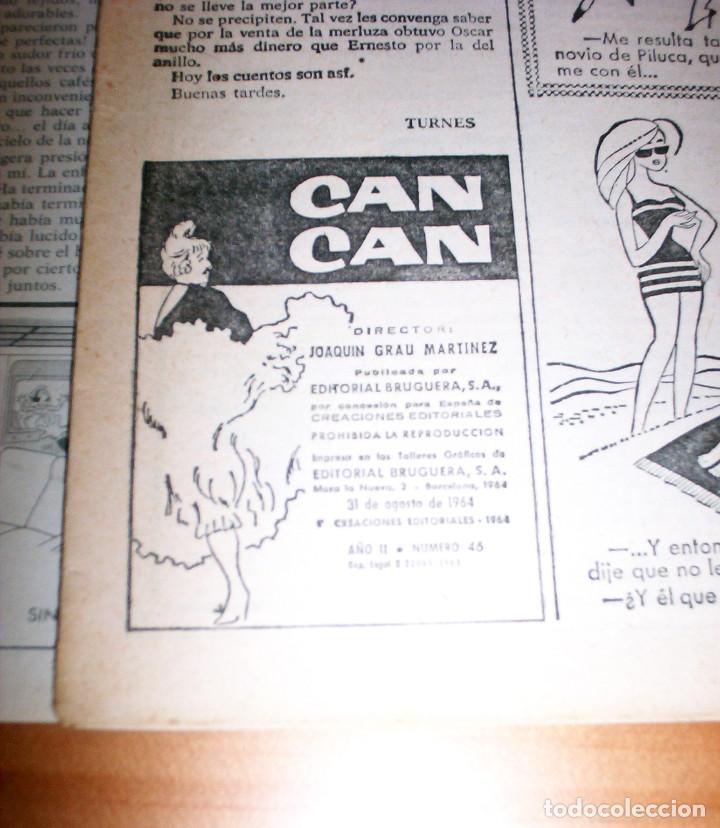 Tebeos: CAN CAN - N&Uacute;MERO 46 - A&Ntilde;O 1964 - Foto 3
