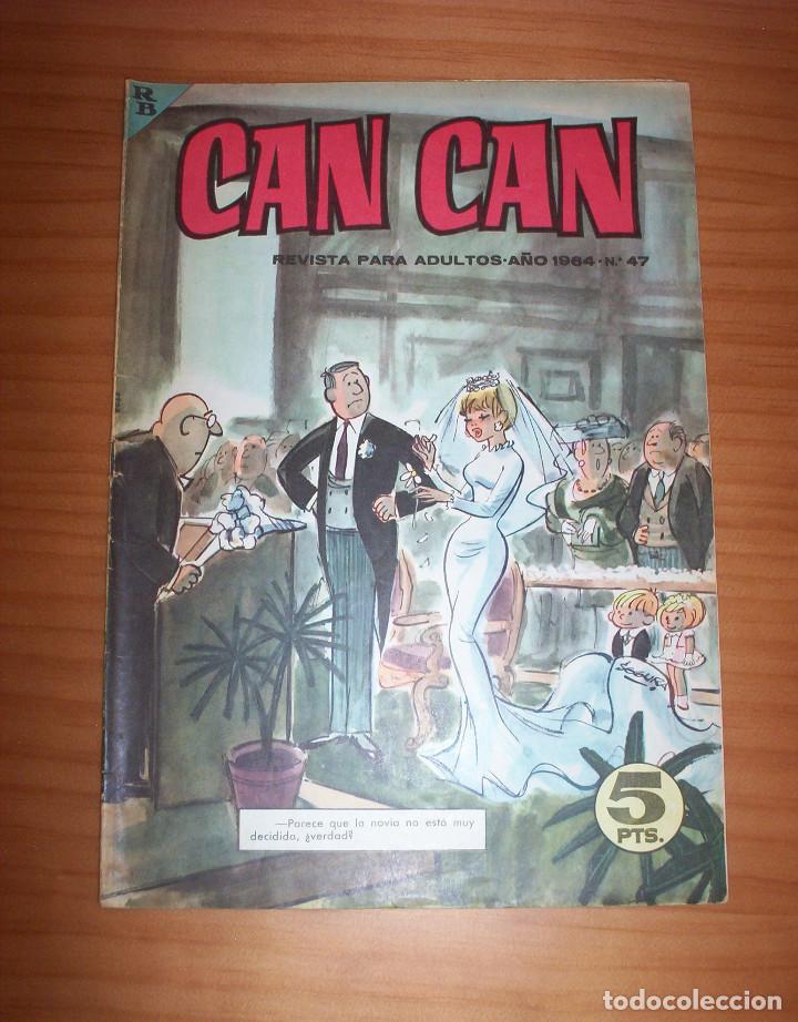Tebeos: CAN CAN - N&Uacute;MERO 47 - A&Ntilde;O 1964 - Foto 1