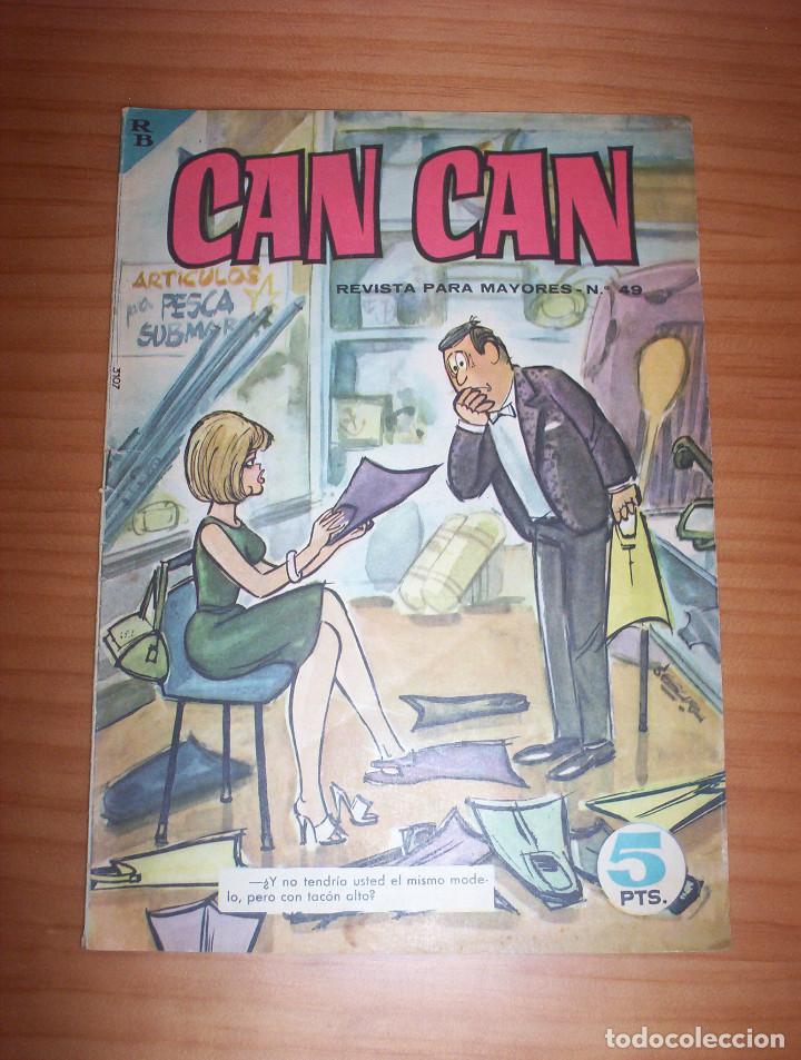 Tebeos: CAN CAN - N&Uacute;MERO 49 - A&Ntilde;O 1964 - Foto 1