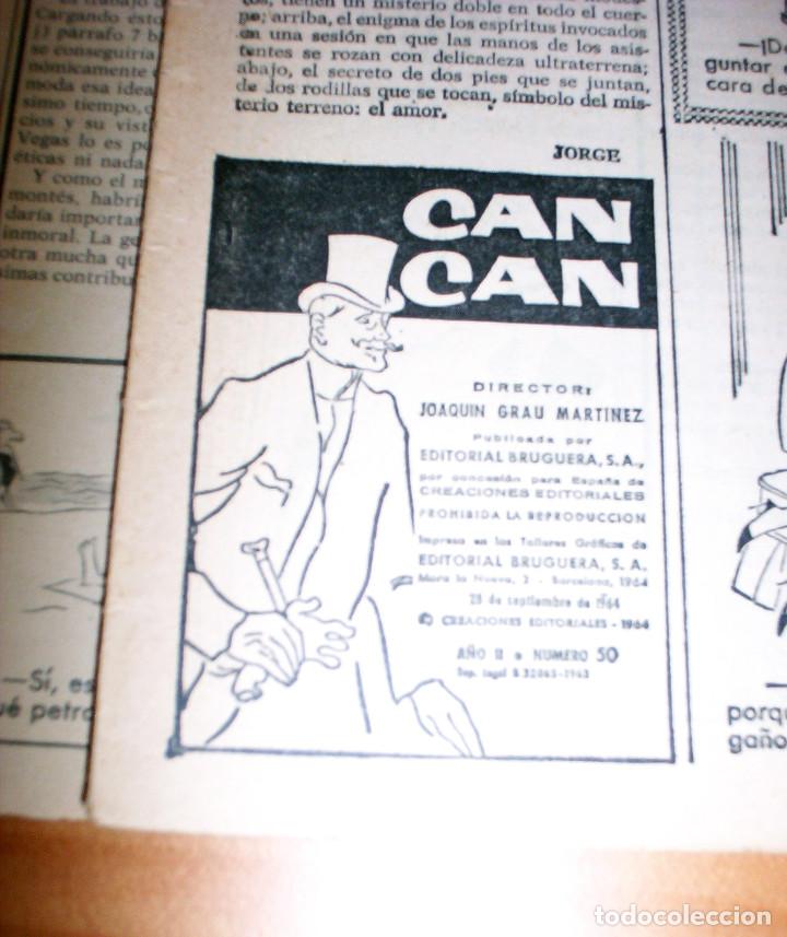Tebeos: CAN CAN - N&Uacute;MERO 50 - A&Ntilde;O 1964 - Foto 3