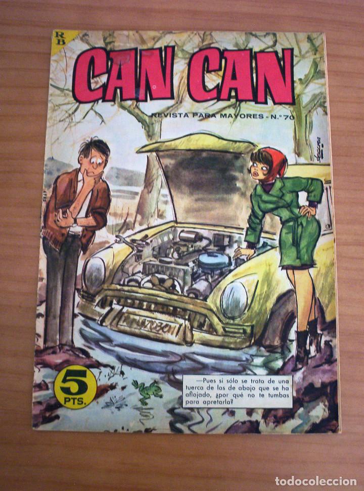 Tebeos: CAN CAN - N&Uacute;MERO 70 - A&Ntilde;O 1965 - Foto 1