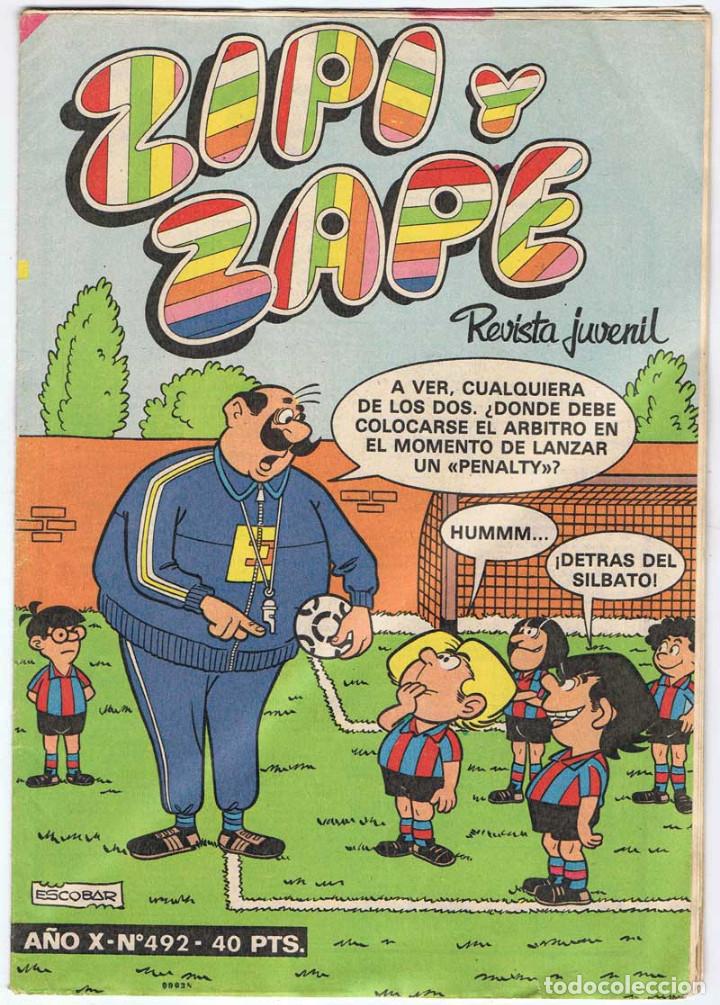 Tebeos: Zipi y Zape N&ordm; 492 - Foto 1