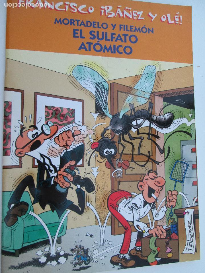 Tebeos: MORTADELO Y FILEM&Oacute;N - EL SULFATO AT&Oacute;MICO - Foto 1