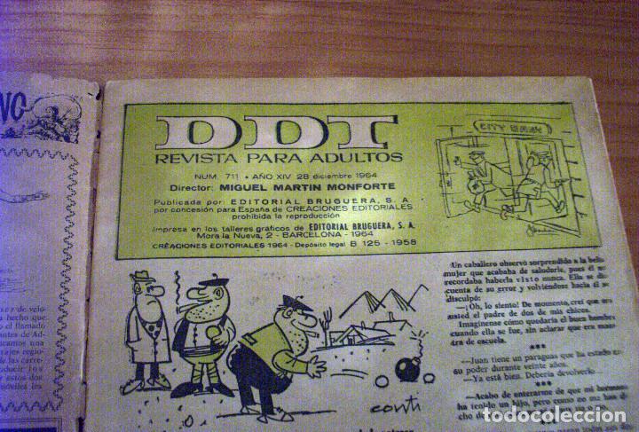Tebeos: DDT - N&Uacute;MERO 711 - A&Ntilde;O 1964 - Foto 3