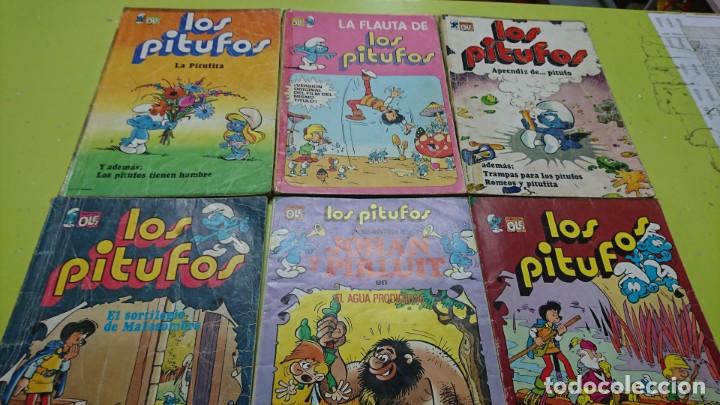 Tebeos: LOTE COLECCI&Oacute;N OL&Eacute; LOS PITUFOS - Foto 1
