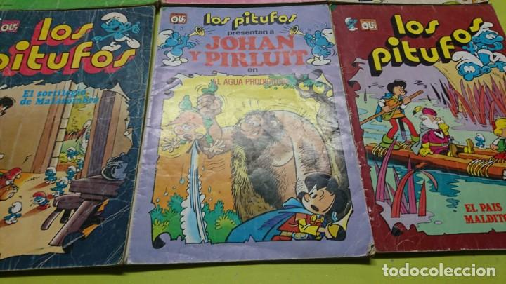 Tebeos: LOTE COLECCI&Oacute;N OL&Eacute; LOS PITUFOS - Foto 3