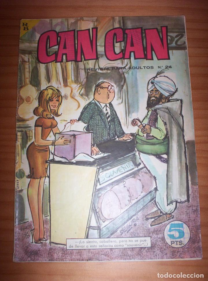 Tebeos: CAN CAN - N&Uacute;MERO 24 - A&Ntilde;O 1964 - Foto 1