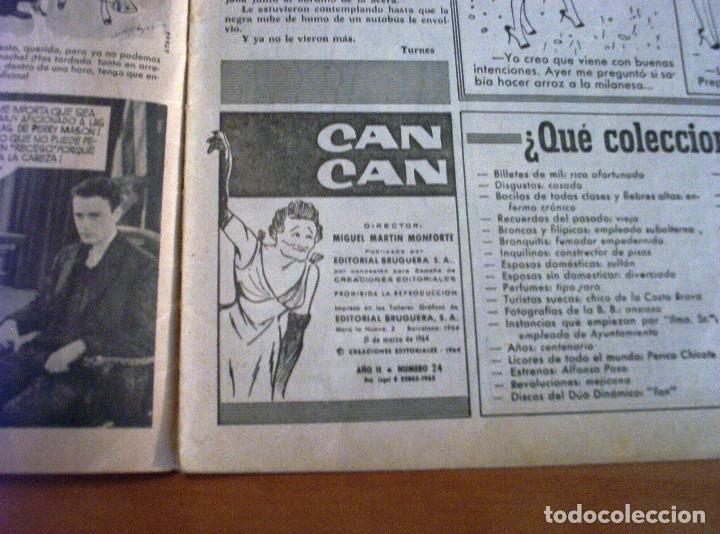 Tebeos: CAN CAN - N&Uacute;MERO 24 - A&Ntilde;O 1964 - Foto 3