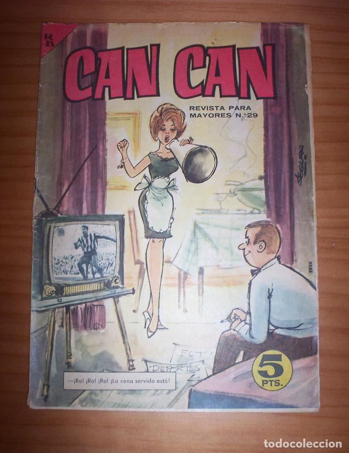 Tebeos: CAN CAN - N&Uacute;MERO 29 - A&Ntilde;O 1964 - Foto 1