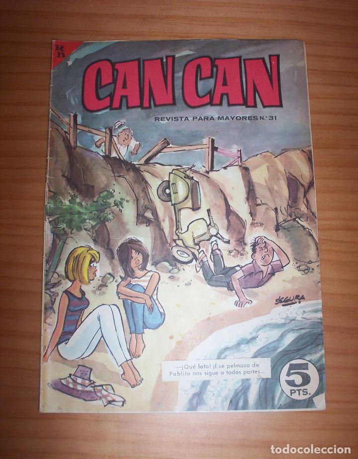 Tebeos: CAN CAN - N&Uacute;MERO 31 - A&Ntilde;O 1964 - Foto 1