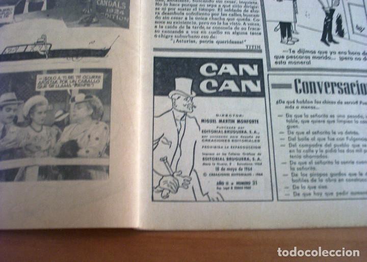 Tebeos: CAN CAN - N&Uacute;MERO 31 - A&Ntilde;O 1964 - Foto 3
