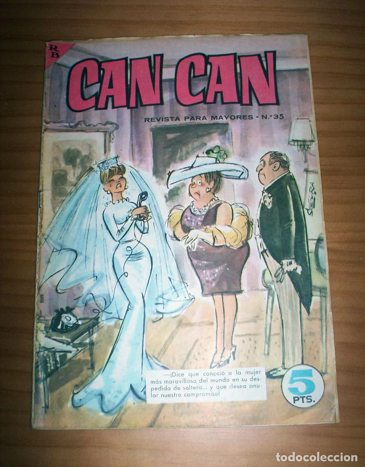 Tebeos: CAN CAN - N&Uacute;MERO 35 - A&Ntilde;O 1964 - Foto 1
