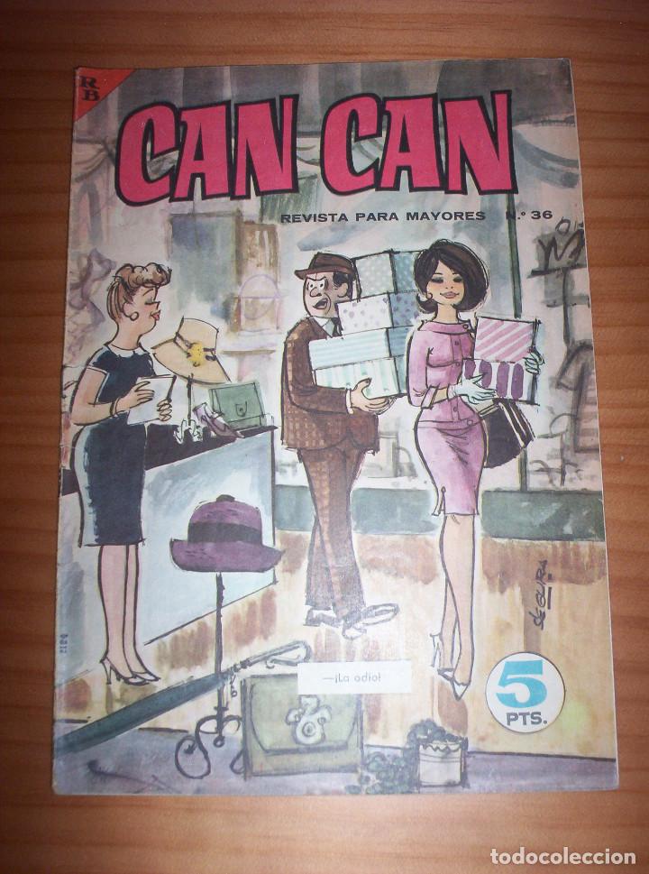 Tebeos: CAN CAN - N&Uacute;MERO 36 - A&Ntilde;O 1964 - Foto 1