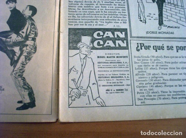 Tebeos: CAN CAN - N&Uacute;MERO 36 - A&Ntilde;O 1964 - Foto 3