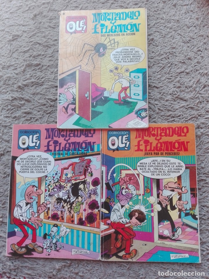 Tebeos: 3 COMICS DE MORTADELO Y FILEMON-ORIGINALES 1974 - Foto 1