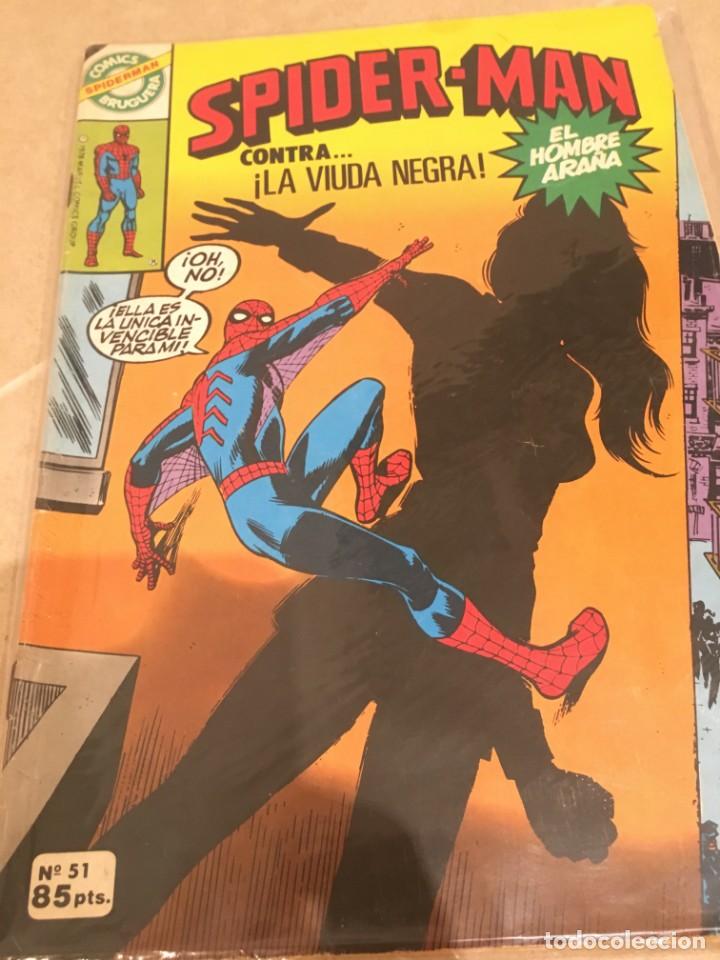 spiderman 51 bruguera. primera aparición viuda - Compra venta en  todocoleccion