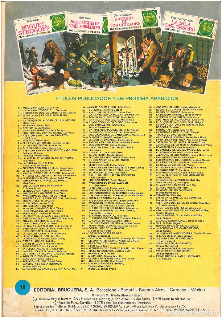 Tebeos: JOYAS LITERARIAS N&ordm; 10. AV. CAP. SINGLETON . C-9 - Foto 2