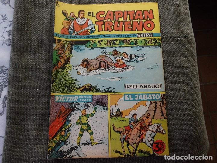 Tebeos: EL CAPITAN TRUENO EXTRA N&ordm; 318 - Foto 1