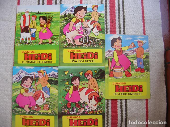 Tebeos: CUENTOS HEIDI NUMEROS: 12, 13, 14, 15 Y 16 - Foto 1