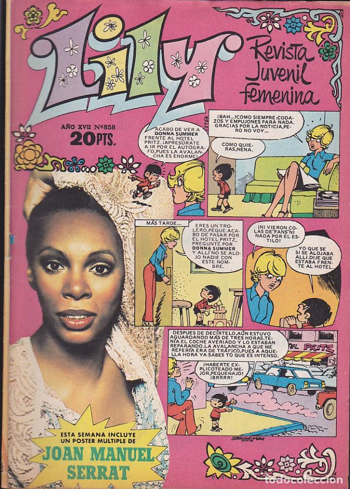 Tebeos: COMIC COLECCION LILY N&ordm; 858 - Foto 1