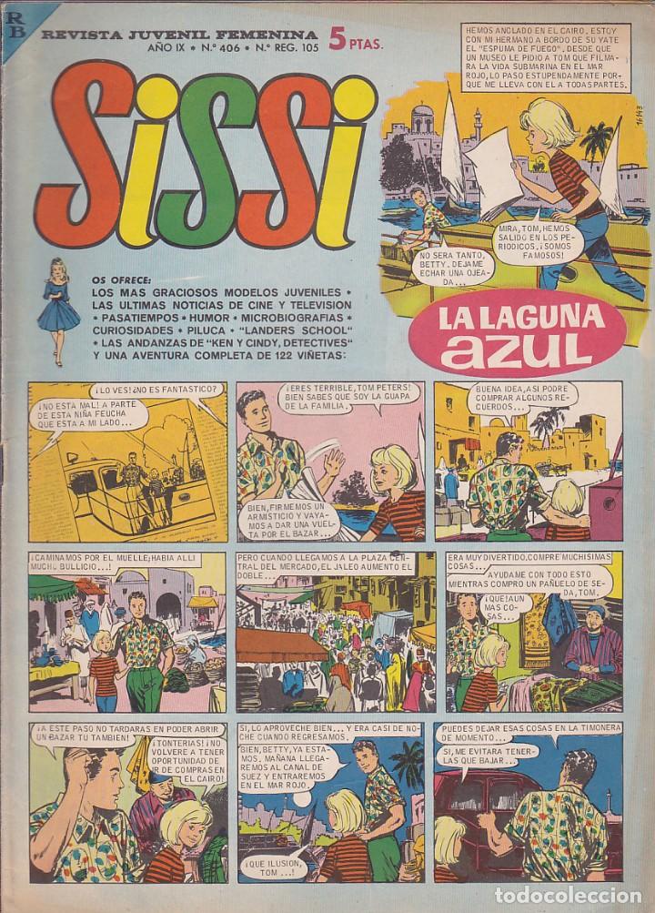 Tebeos: COMIC COLECCION SISSI N&ordm; 406 - Foto 1