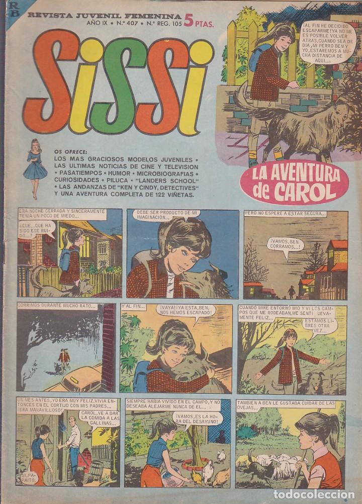 Tebeos: COMIC COLECCION SISSI N&ordm; 407 - Foto 1