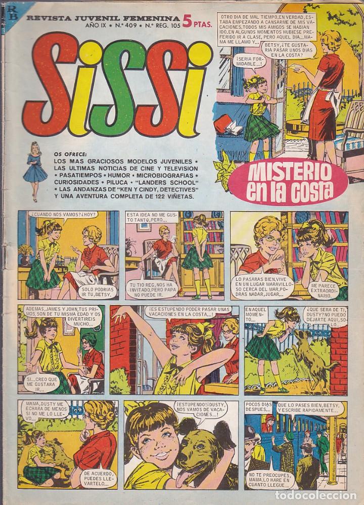 Tebeos: COMIC COLECCION SISSI N&ordm; 409 - Foto 1