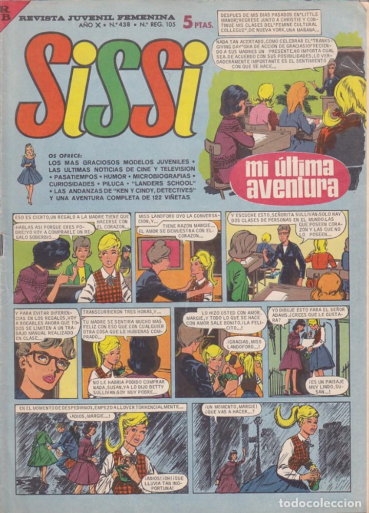 Tebeos: COMIC COLECCION SISSI N&ordm; 438 - Foto 1