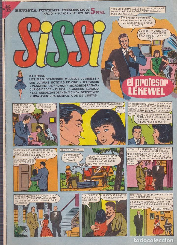 Tebeos: COMIC COLECCION SISSI N&ordm; 437 - Foto 1
