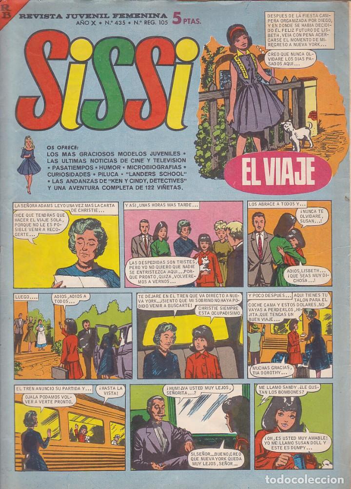 Tebeos: COMIC COLECCION SISSI N&ordm; 435 - Foto 1
