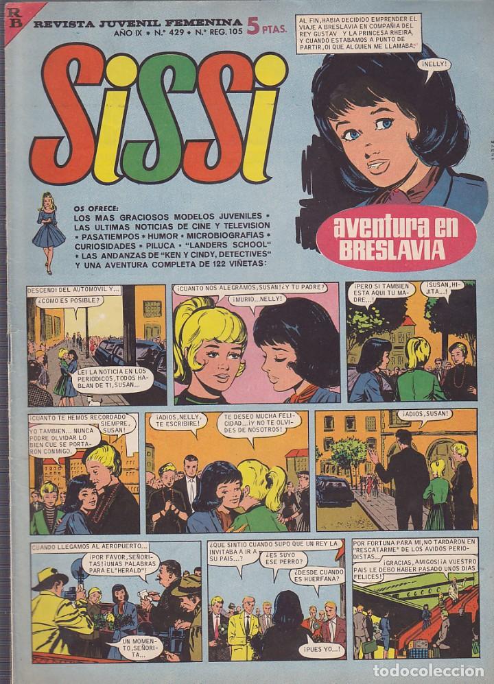 Tebeos: COMIC COLECCION SISSI N&ordm; 429 - Foto 1